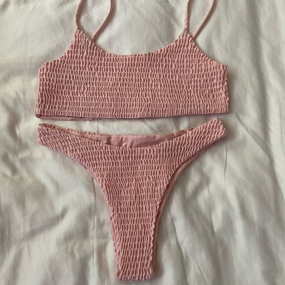 Light Pink Shein Swimsuit